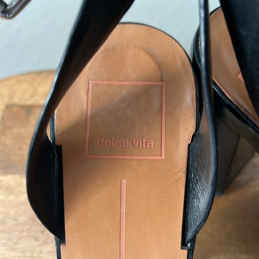 Dulce vita black sandal size 8 - Picture 9 of 9